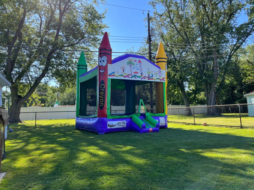 bounce house water slide in Buffalo