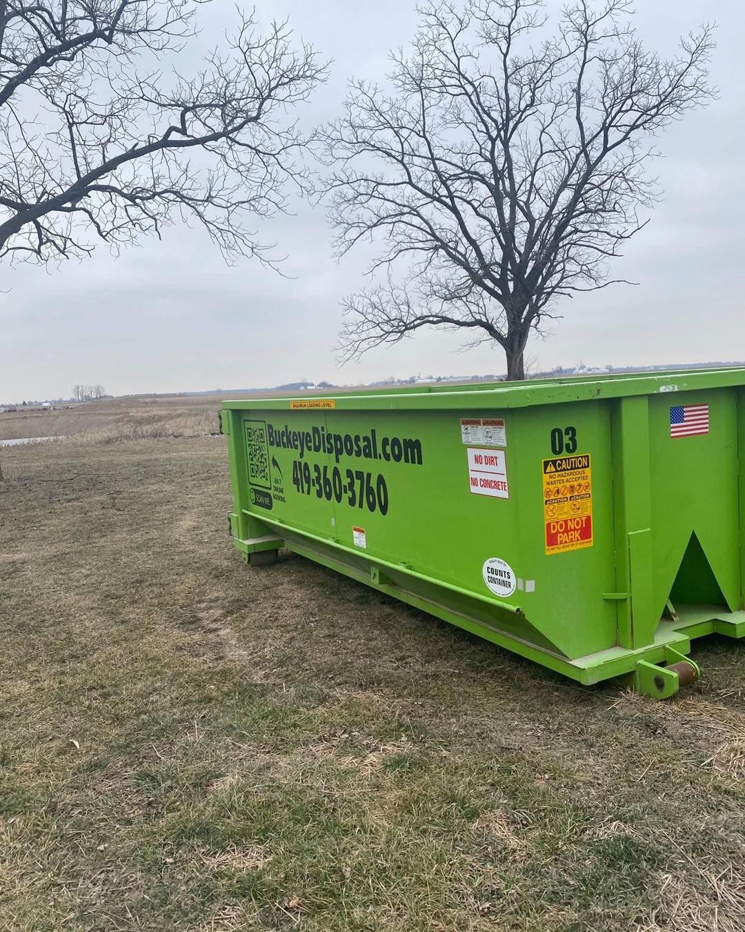 dumpster rentals near me