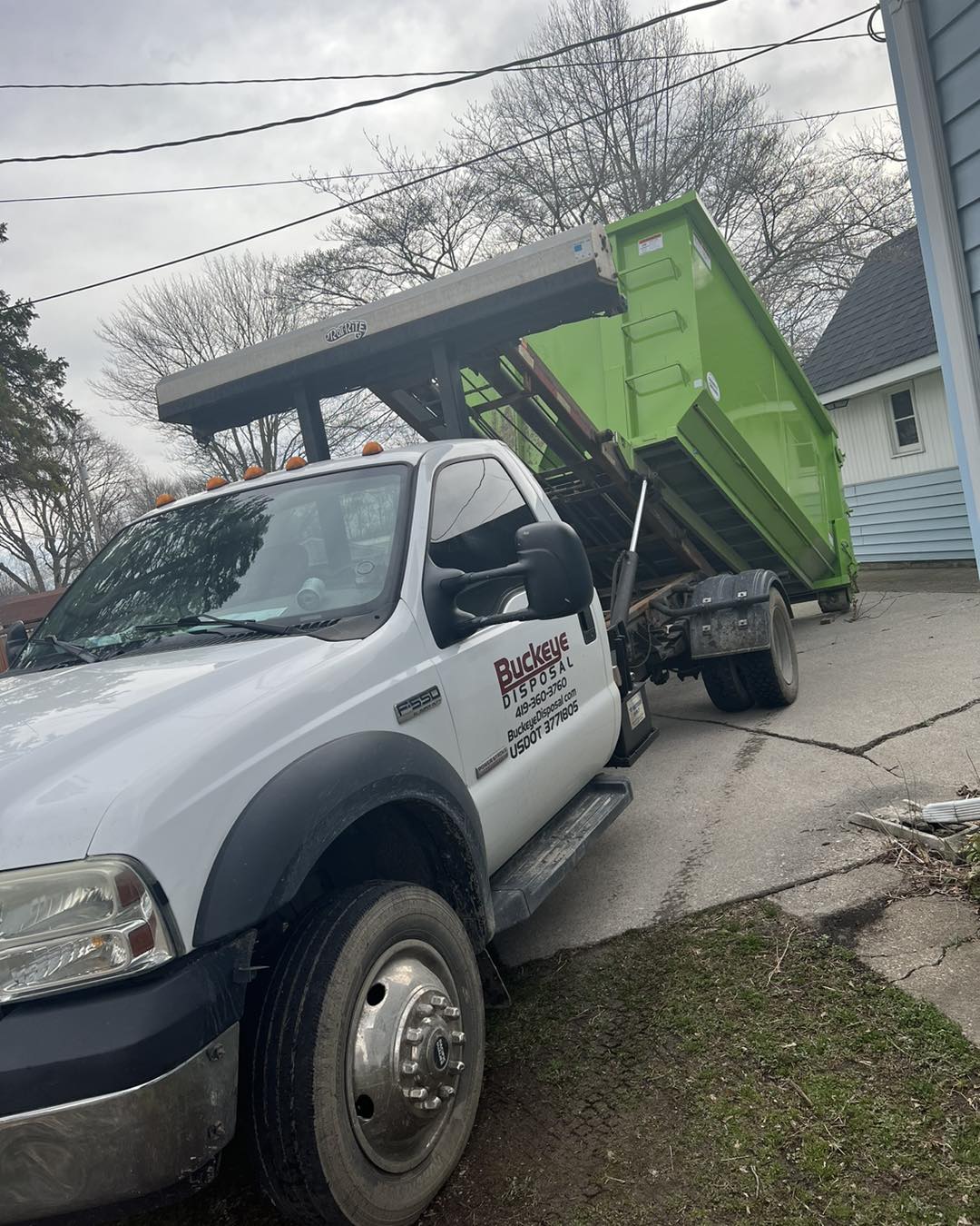 construction dumpster rental in Toledo OH