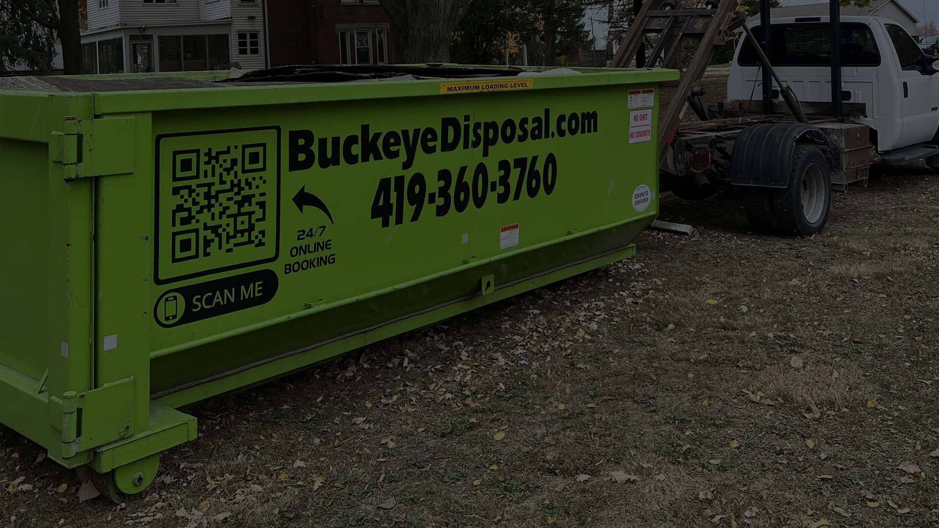 dumpster rental in Toledo OH