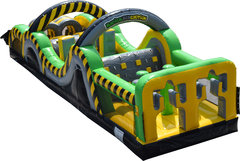 inflatable obstacle course rental in Dallas